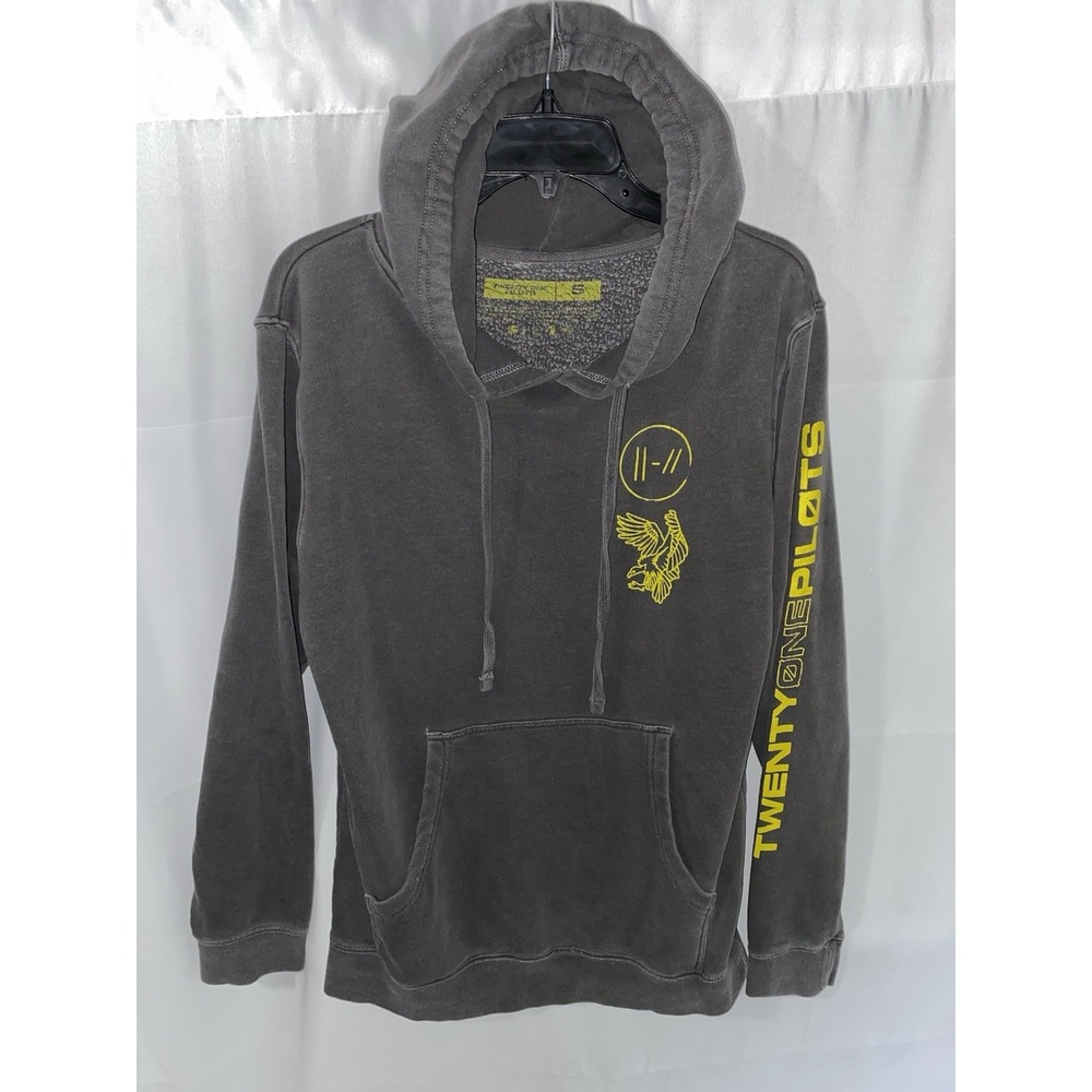 Twenty One Pilots Hoodie Mens Small Gray The Bandito Band Tour 2019 Sweatshirt